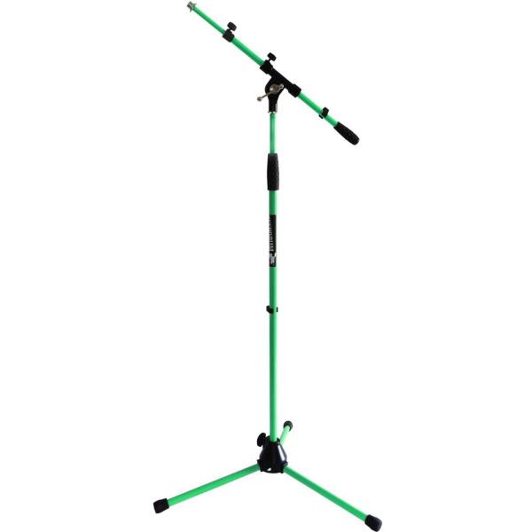 keepdrum MS106 GR Mikrofonständer Grün mit  Kabel