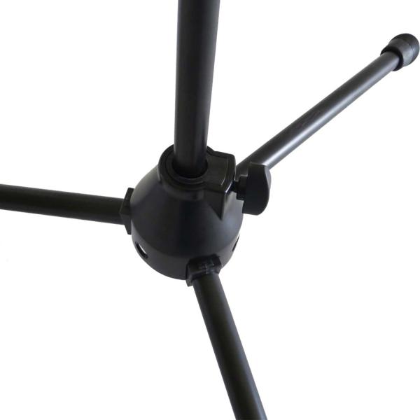 keepdrum MS106 BK Mikrofonständer mit Mikrofonklemme