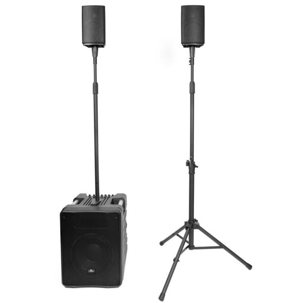 Vyrve Audio MIZAR PA-System mit Mixer und Stativen B-Ware