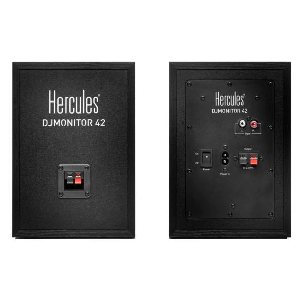 Hercules DJ Monitor 42 Monitor-Boxen mit Kopfhörer