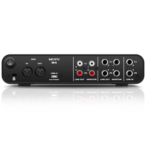 MOTU M4 Audio Interface mit Kopfhörer