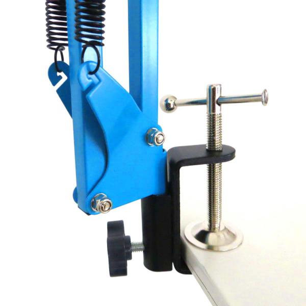 keepdrum NB35 BL Mikrofonarm mit Mikrofonkabel Blau