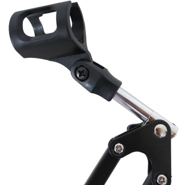keepdrum NB35 Mikrofonstativ Tisch-Mikrofonarm mit 6m XLR Kabel