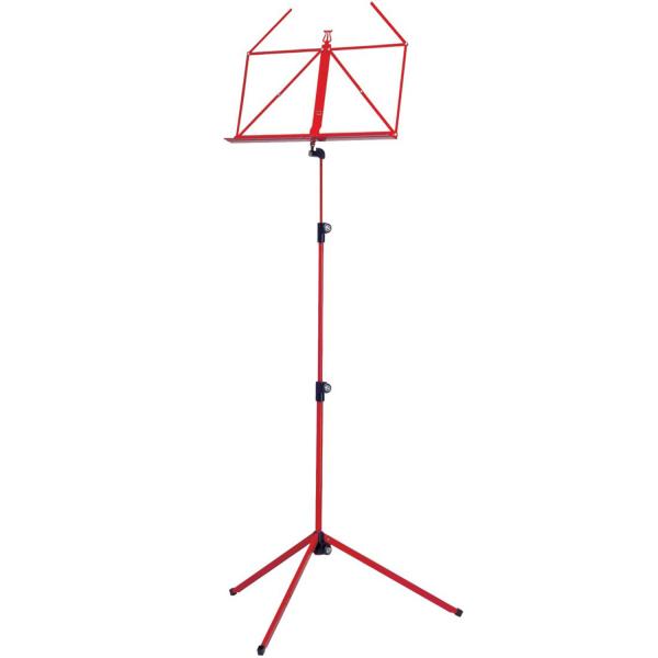 K&M 100-1 Notenständer Notenpult Rot