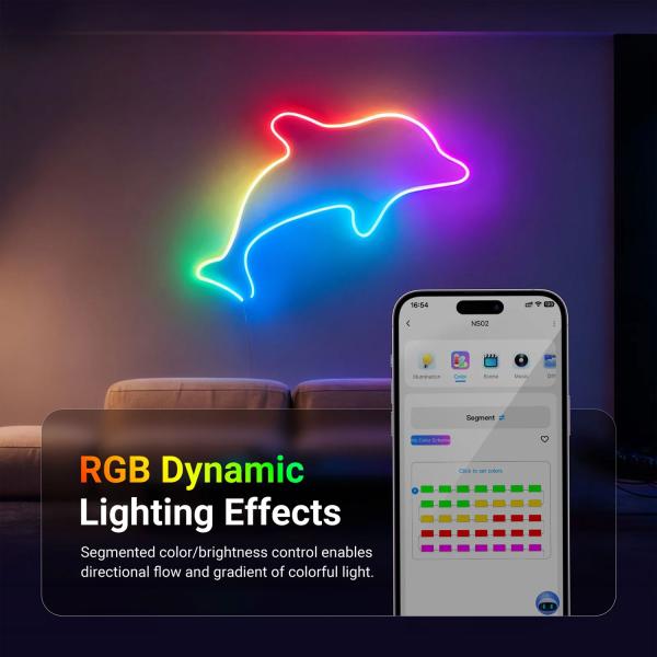 Neewer LED-Band NS02 formbarer LED-Streifen mit App-Steuerung 3m