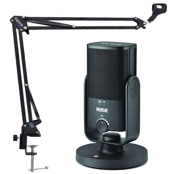 Rode NT-USB MINI USB Mikrofon mit NB35 BK Gelenkarm
