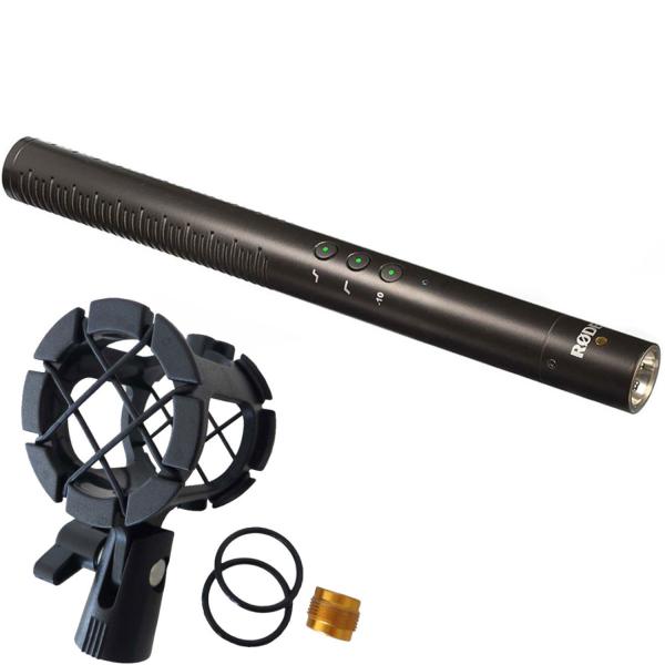 Rode NTG-4+ Richtmikrofon mit Mikrofon-Halterung