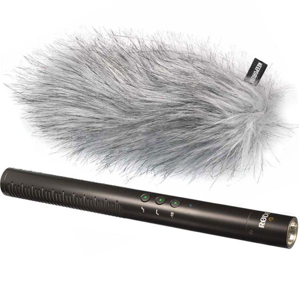 Rode NTG-4+ Plus Richtmikrofon mit Windschutz