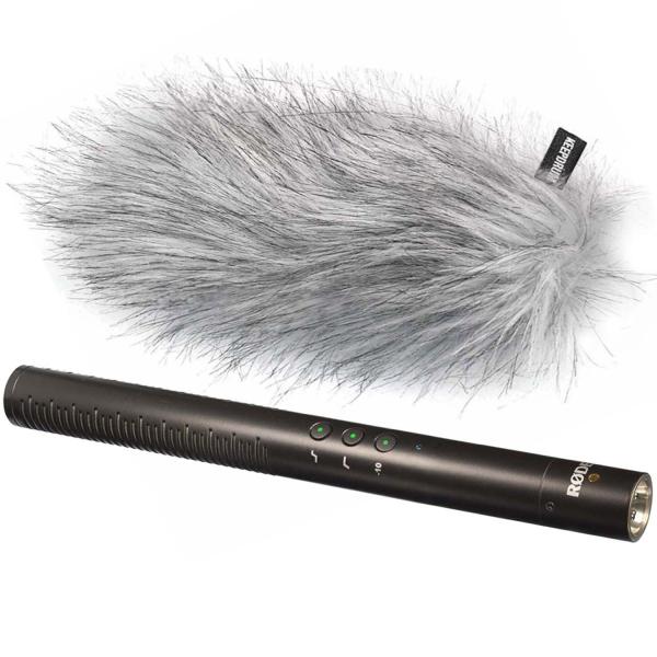 Rode NTG-4 Richtmikrofon mit Windschutz