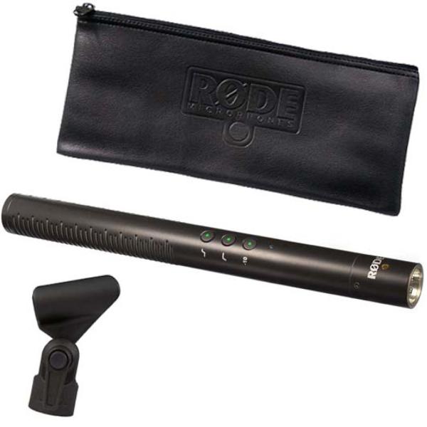 Rode NTG-4 Richtmikrofon mit Mikrofon-Halterung