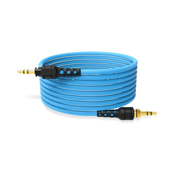 Rode NTH-100 Kopfhörer mit 2.4m Kabel Blau mit Tuch