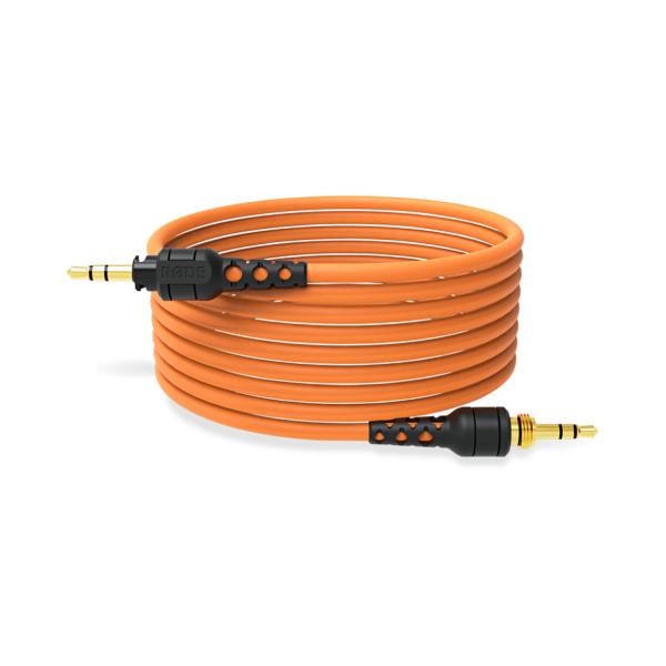 Rode NTH-100 Kopfhörer mit 2.4m Kabel Orange mit Tuch