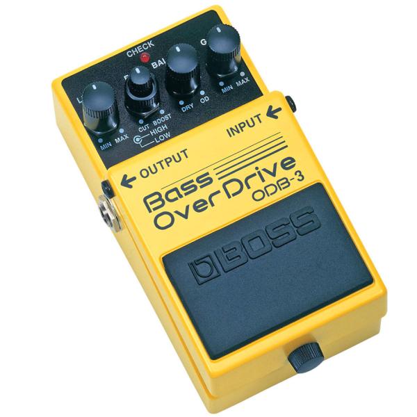 Boss ODB-3 Bass Overdrive Pedal mit Netzteil