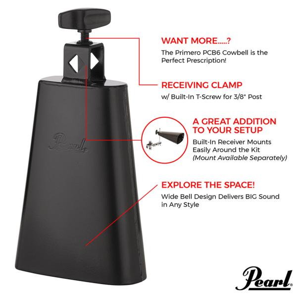 Pearl PCB-6 Cowbell 6 Zoll