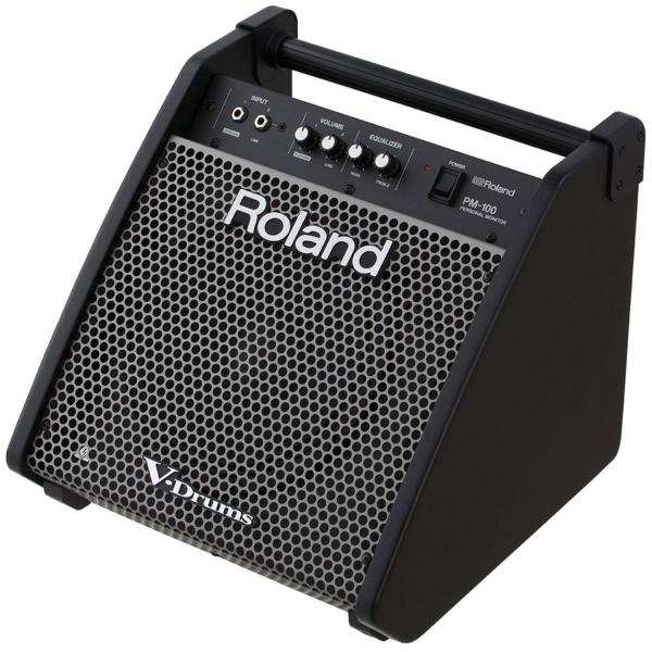 Roland PM-100 E-Drum Monitor Box mit Klinke-Kabel 3m