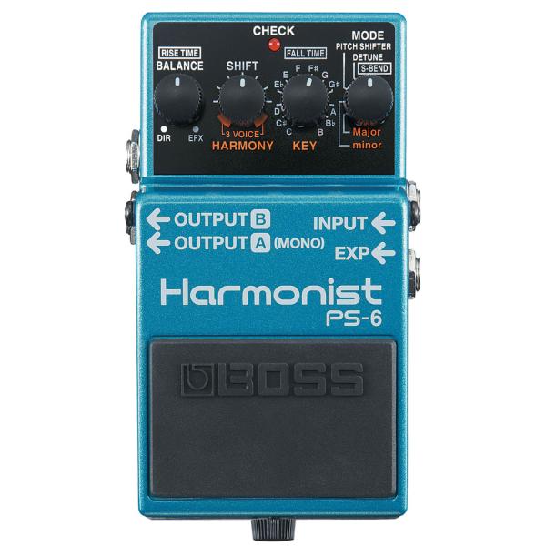Boss PS-6 Harmonist Pitch-Shifter Pedal mit Kabel