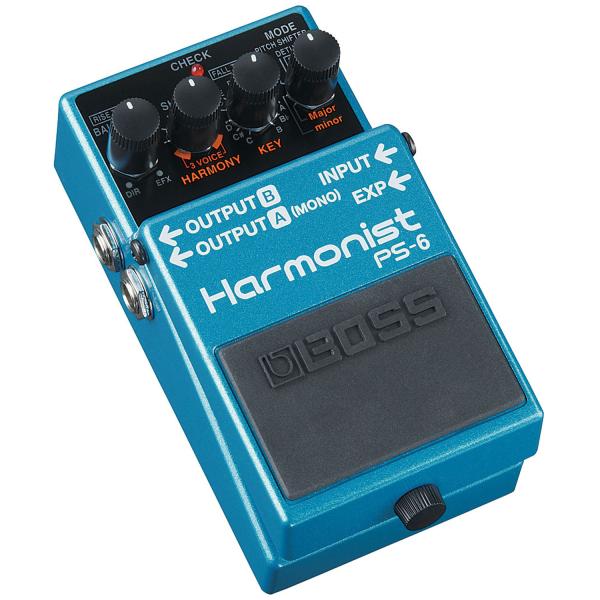 Boss PS-6 Harmonist Pitch-Shifter Pedal mit Kabel