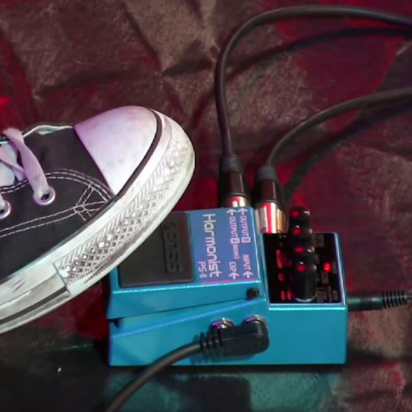 Boss PS-6 Harmonist Pitch-Shifter Pedal mit Netzteil