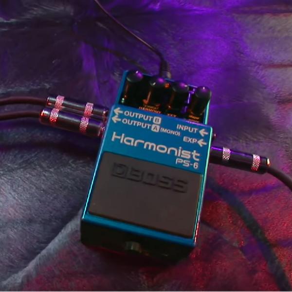 Boss PS-6 Harmonist Pitch-Shifter Pedal mit Netzteil