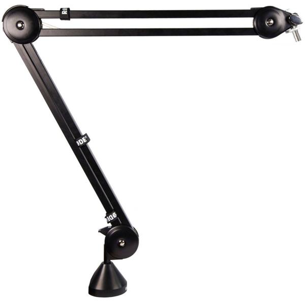 Rode Podcaster Mikrofon mit PSA1 Gelenkarm-Stativ