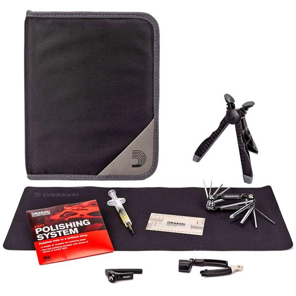 Daddario PW-EGMK-01  Pflege -Werkzeug - Set mit   Plektrum