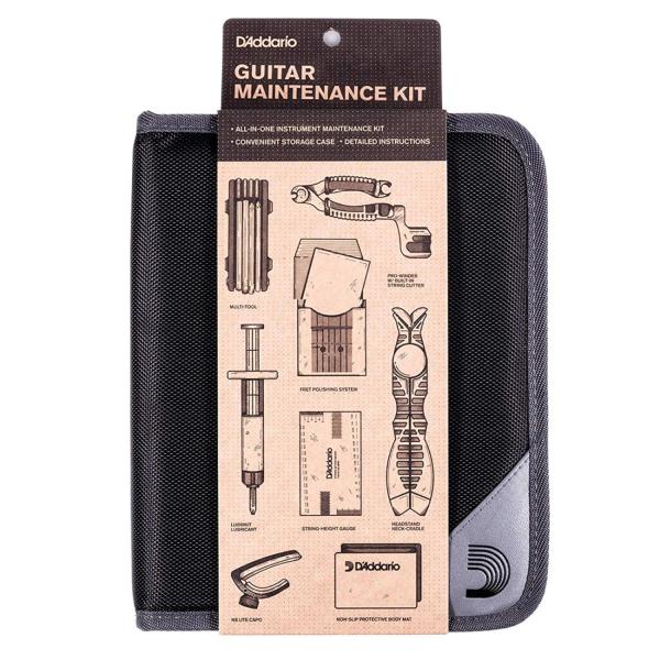 Daddario PW-EGMK-01  Pflege -Werkzeug - Set mit   Plektrum
