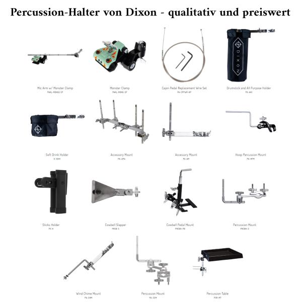 Dixon Mikrofon-Halterung PA-HMM-SP zum Anklemmen