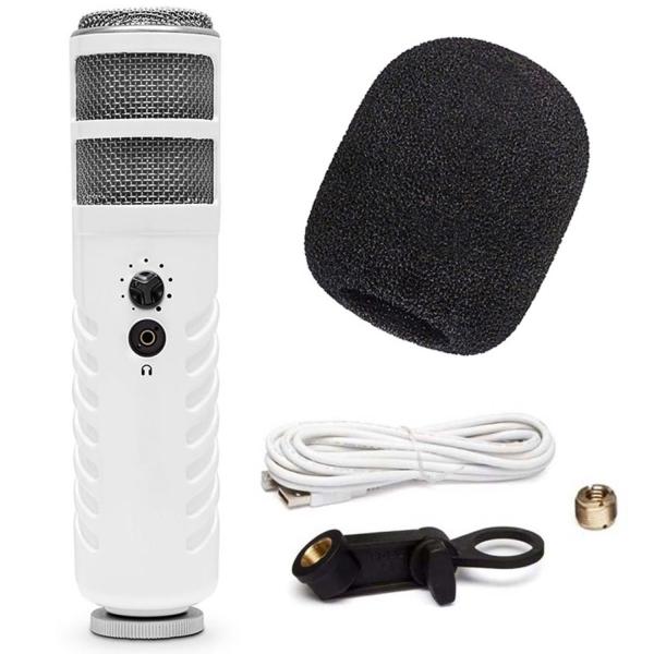 Rode Podcaster USB-Mikrofon mit Popschutz WS02