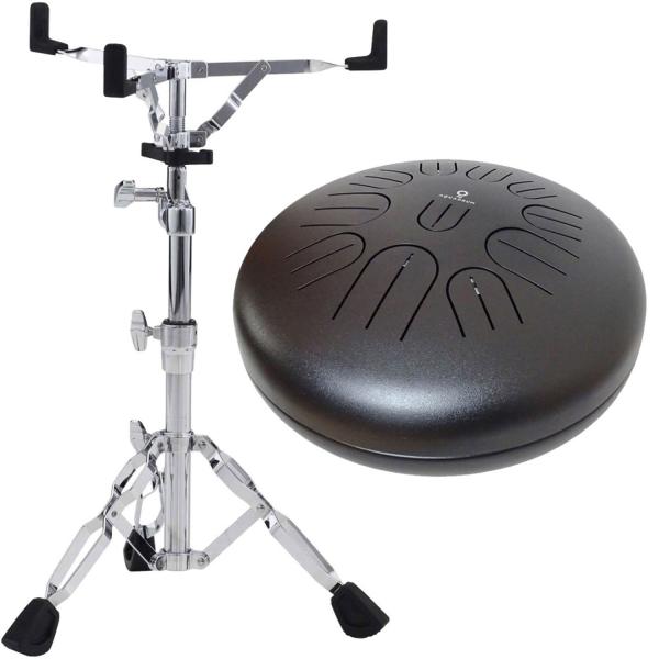Aquadrum Pro11 Tongue Drum mit Pearl S-830 Ständer