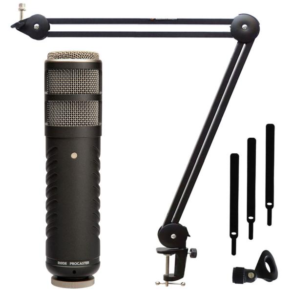 Rode Procaster Sprecher-Mikrofon mit MS138 Mikrofonarm