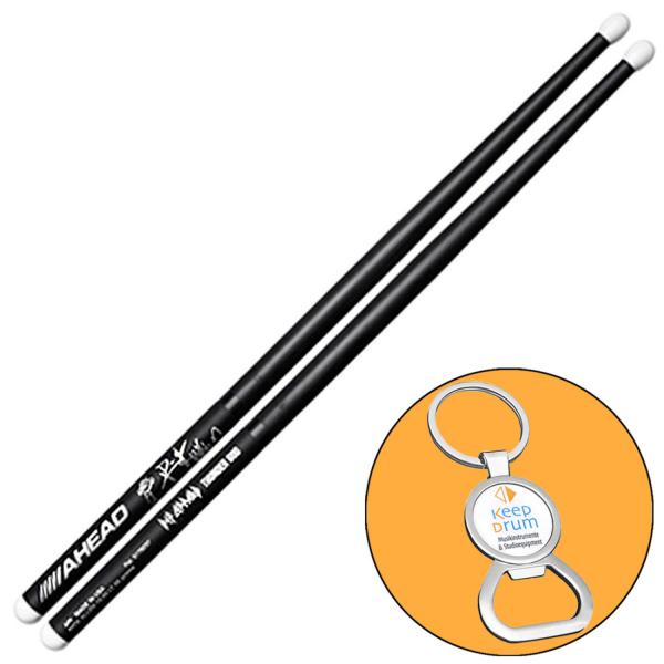 Ahead Rick Allen Schlagzeugstöcke mit Flaschenöffner