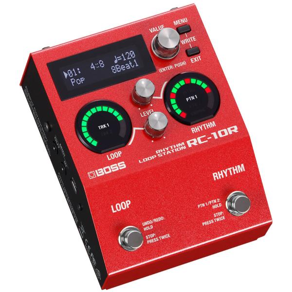 Boss RC-10R Looper mit FS-5U Fußtaster und Patchkabel