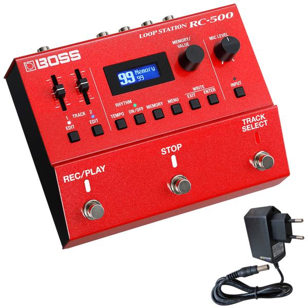 Boss RC-500 Looper Pedal mit 9V Netzteil