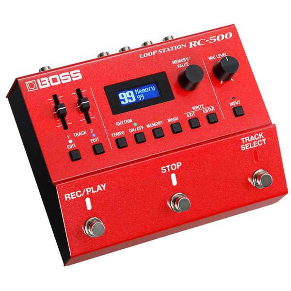 Boss RC-500 Looper Pedal mit 9V Netzteil