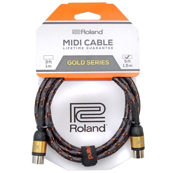 Roland RMIDI-G5 1,5m MIDI-Kabel Gold Serie