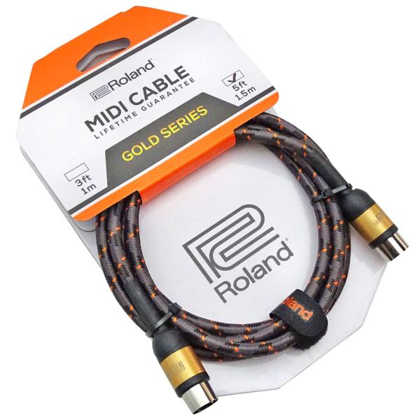 Roland RMIDI-G5 1,5m MIDI-Kabel Gold Serie