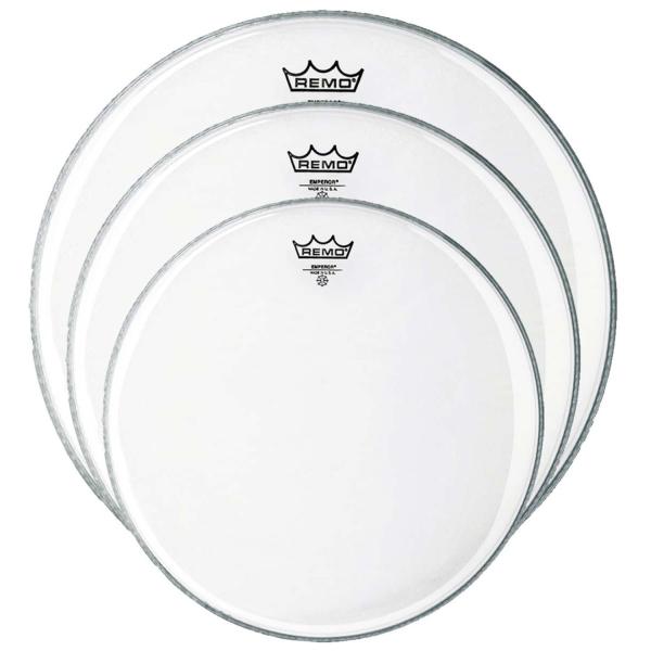 Remo Emperor Clear  Fell-Set  mit  Dämpfer