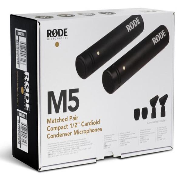Rode M5 MP Mikrofone mit Windschutz