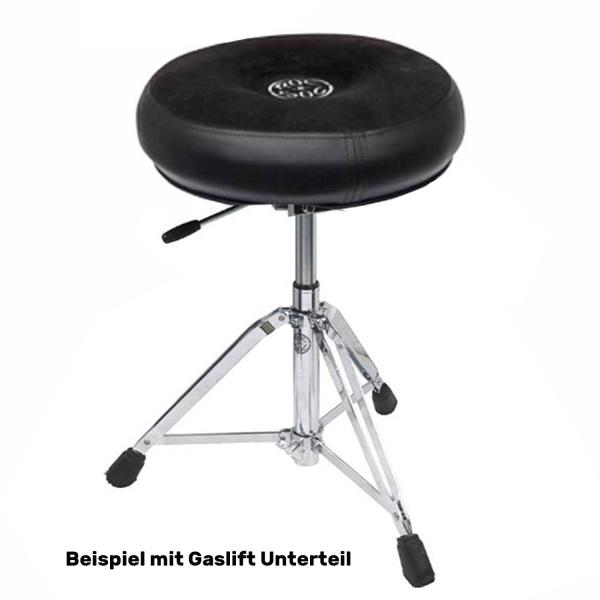 Roc-n-Soc Schlagzeughocker Rundsitz Schwarz