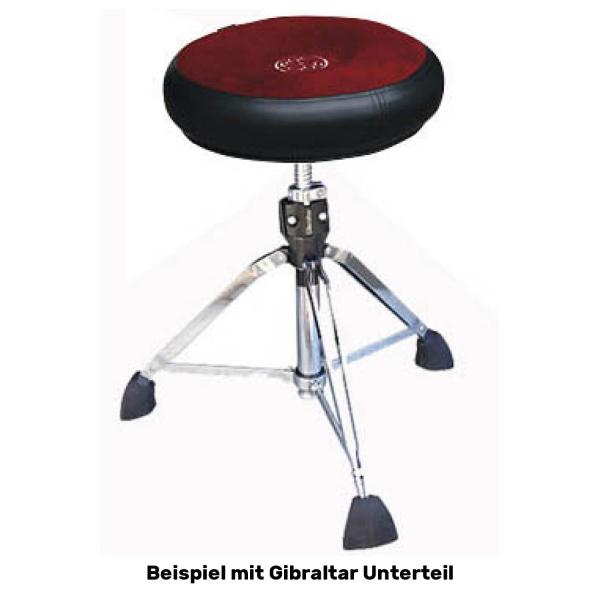 Roc-n-Soc Schlagzeughocker Rundsitz Rot