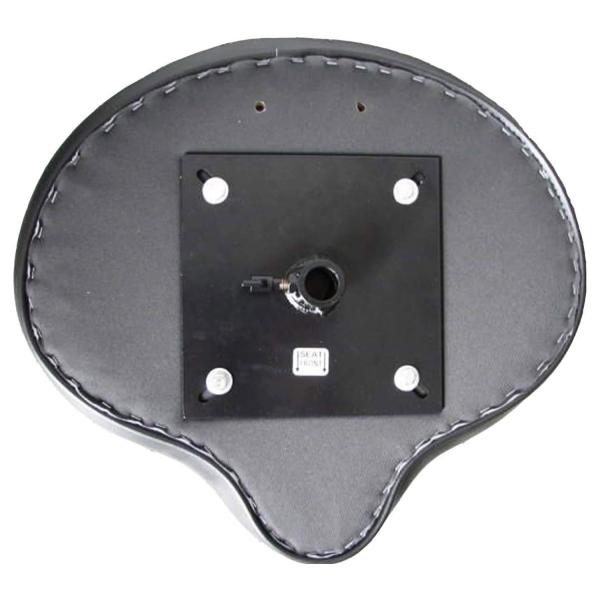 Roc-n-Soc Sattelsitz Schlagzeughocker Blau mit Lehne