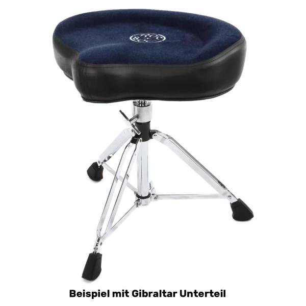 Roc-n-Soc Sattelsitz Blau Schlagzeughocker