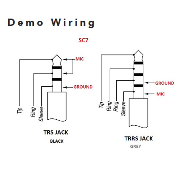 Rode SC7 Verbindungskabel TRS - TRRS 3,5mm
