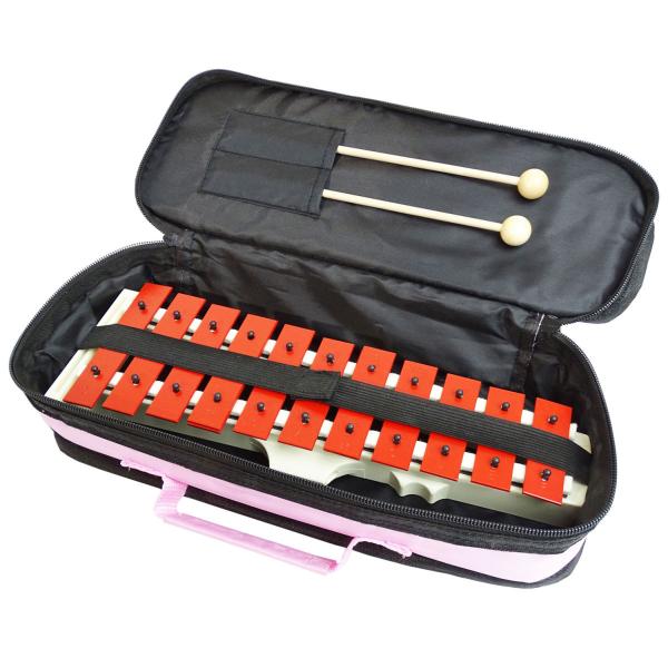 Sonor Glockenspiel SG  Sopran mit Tasche Pink