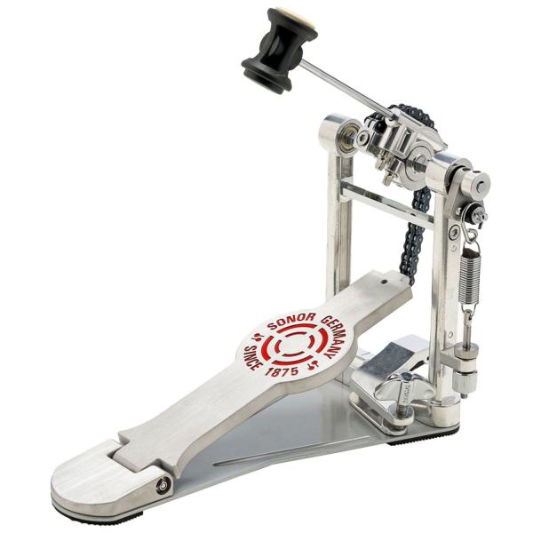 Sonor Pedal SP 4000   mit Schlagzeugstöcken