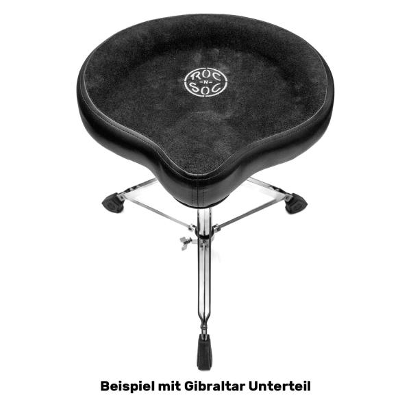 Roc-n-Soc Sattelsitz Schwarz Schlagzeughocker