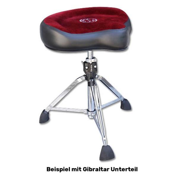 Roc-n-Soc Sattelsitz Rot Schlagzeug Hocker