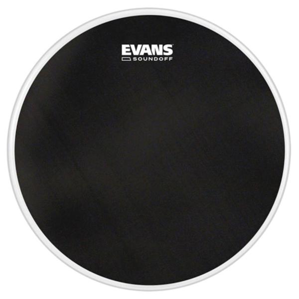 Evans TT14SO01 SoundOff Meshhead Fell 14 mit Schlagzeugstöcken