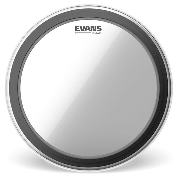 Evans BD22EMAD Clear Emad Bassdrum Fell 22