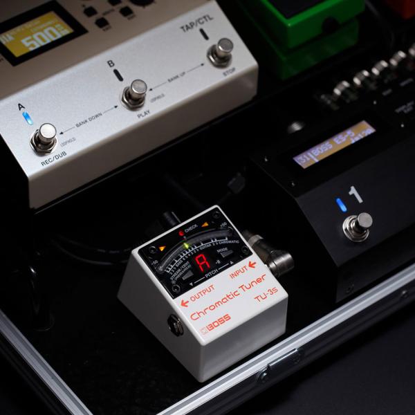 Boss Stimmgerät TU-3S mit Gitarrenkabel 3m